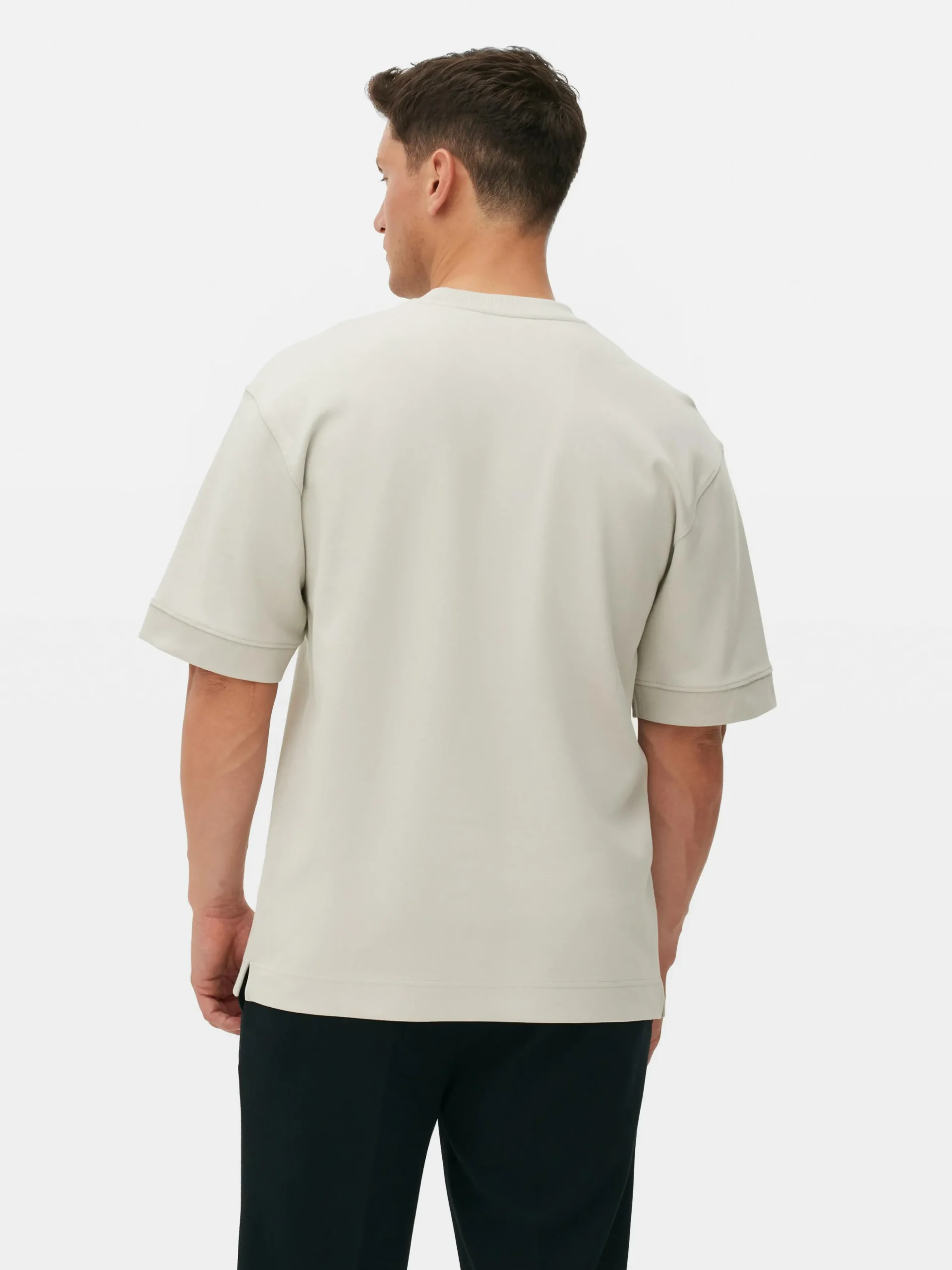 Camiseta De Cuello Redondo Estampada De Kem