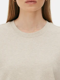 Camiseta De Cuello Redondo De The Edit