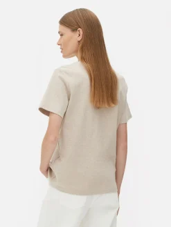 Camiseta De Cuello Redondo De The Edit