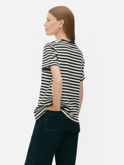 Camiseta De Cuello Redondo De The Edit