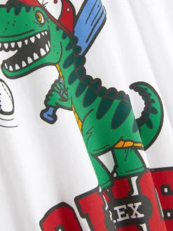 Camiseta De Manga Corta Con Estampado Gráfico