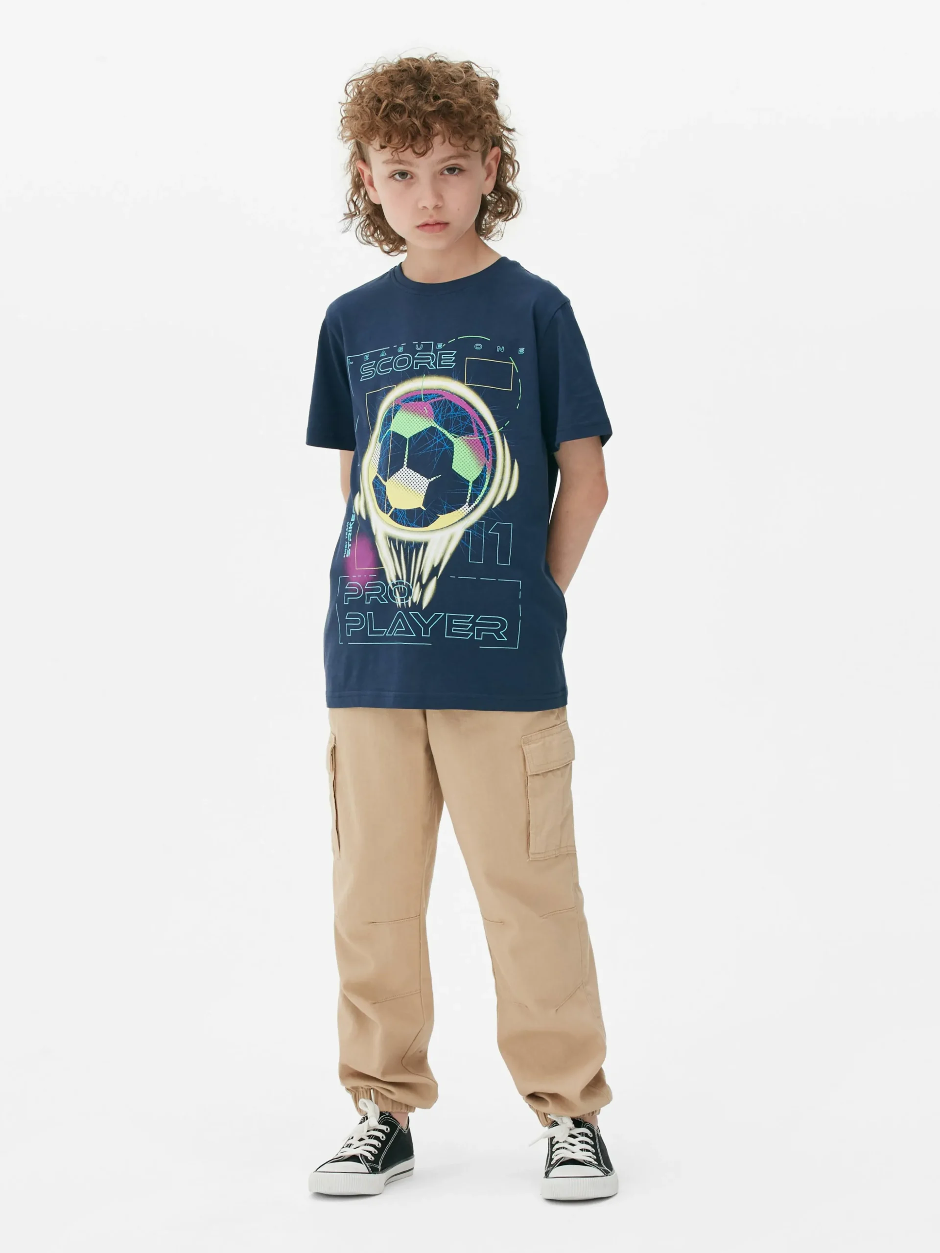 Camiseta De Manga Corta Con Estampado Gráfico