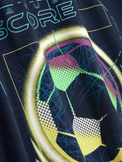 Camiseta De Manga Corta Con Estampado Gráfico