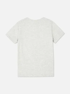 Camiseta De Manga Corta Con Estampado Gráfico