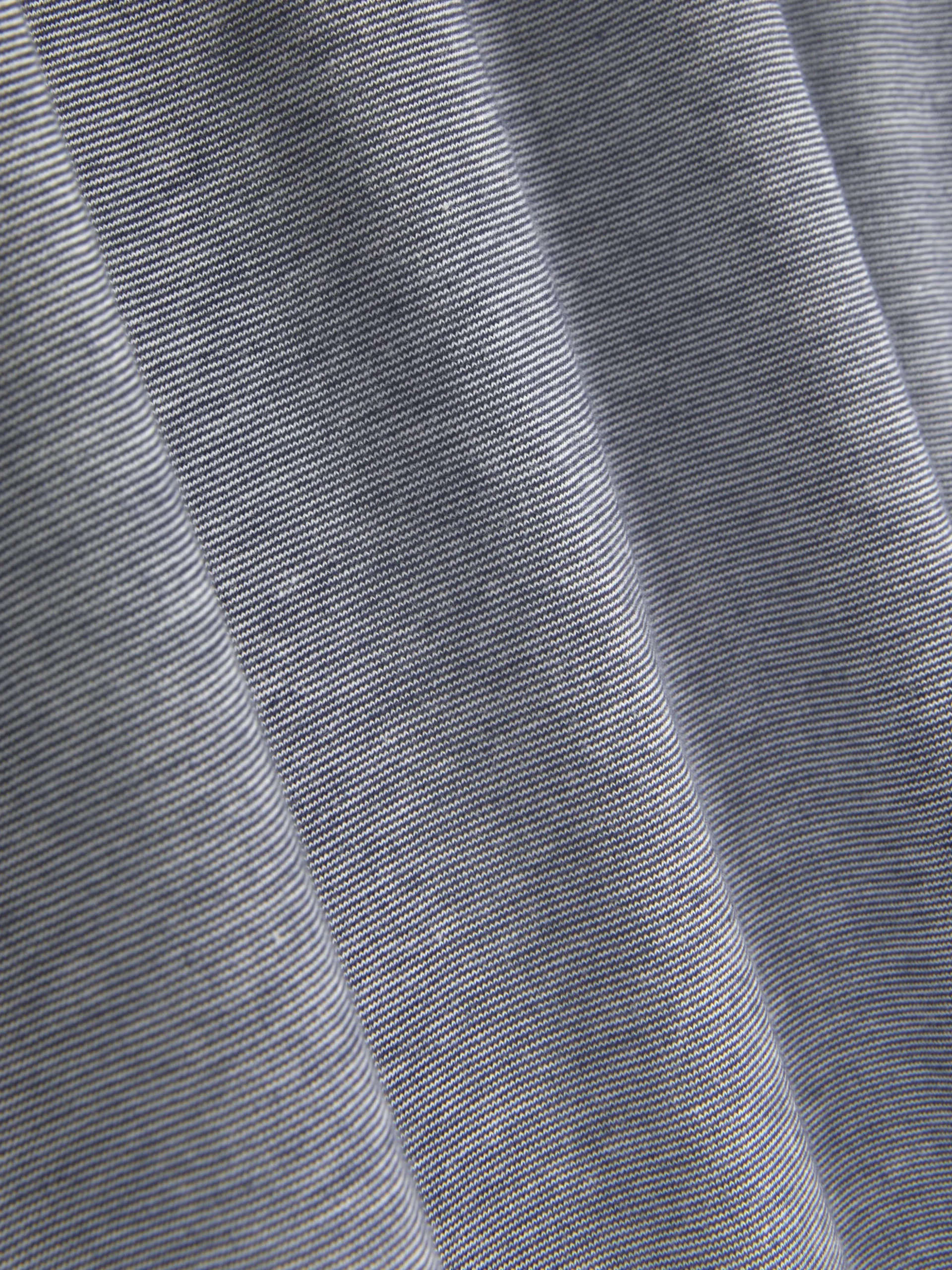 Camiseta De Manga Corta Con Raya Diplomática