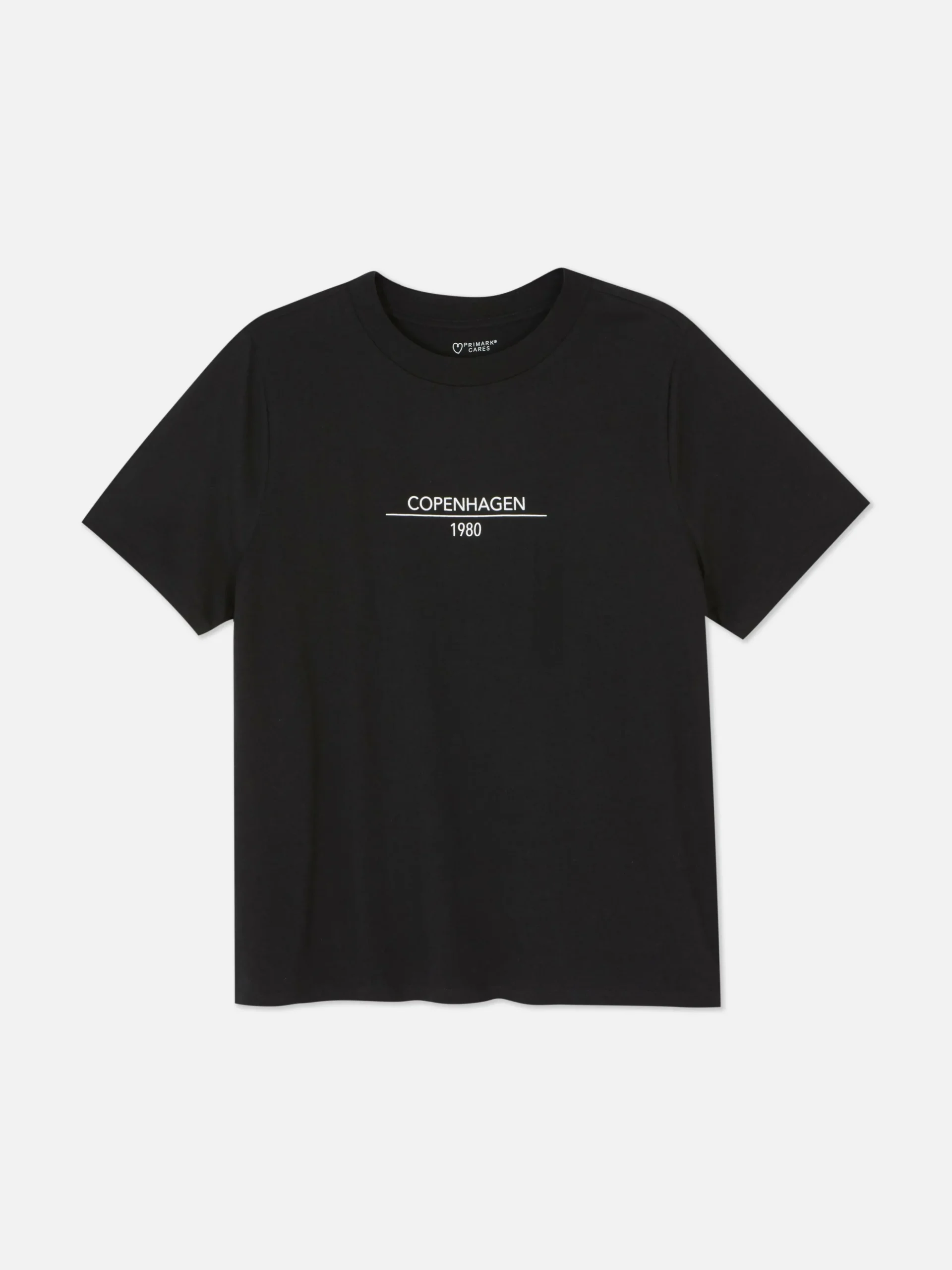 Camiseta De Manga Corta Con Estampado Gráfico