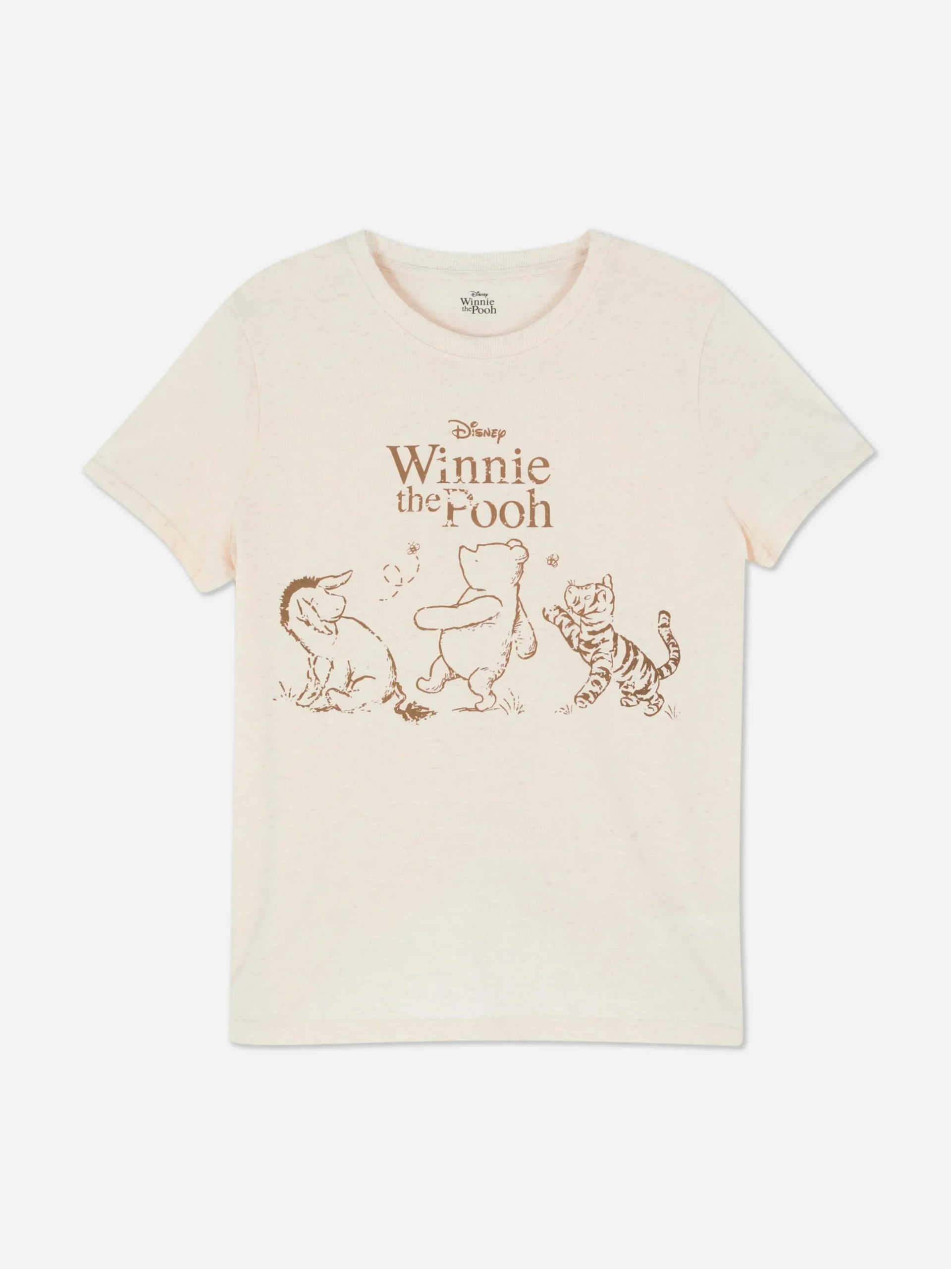Camiseta De Manga Corta De Winnie The Pooh De Disney