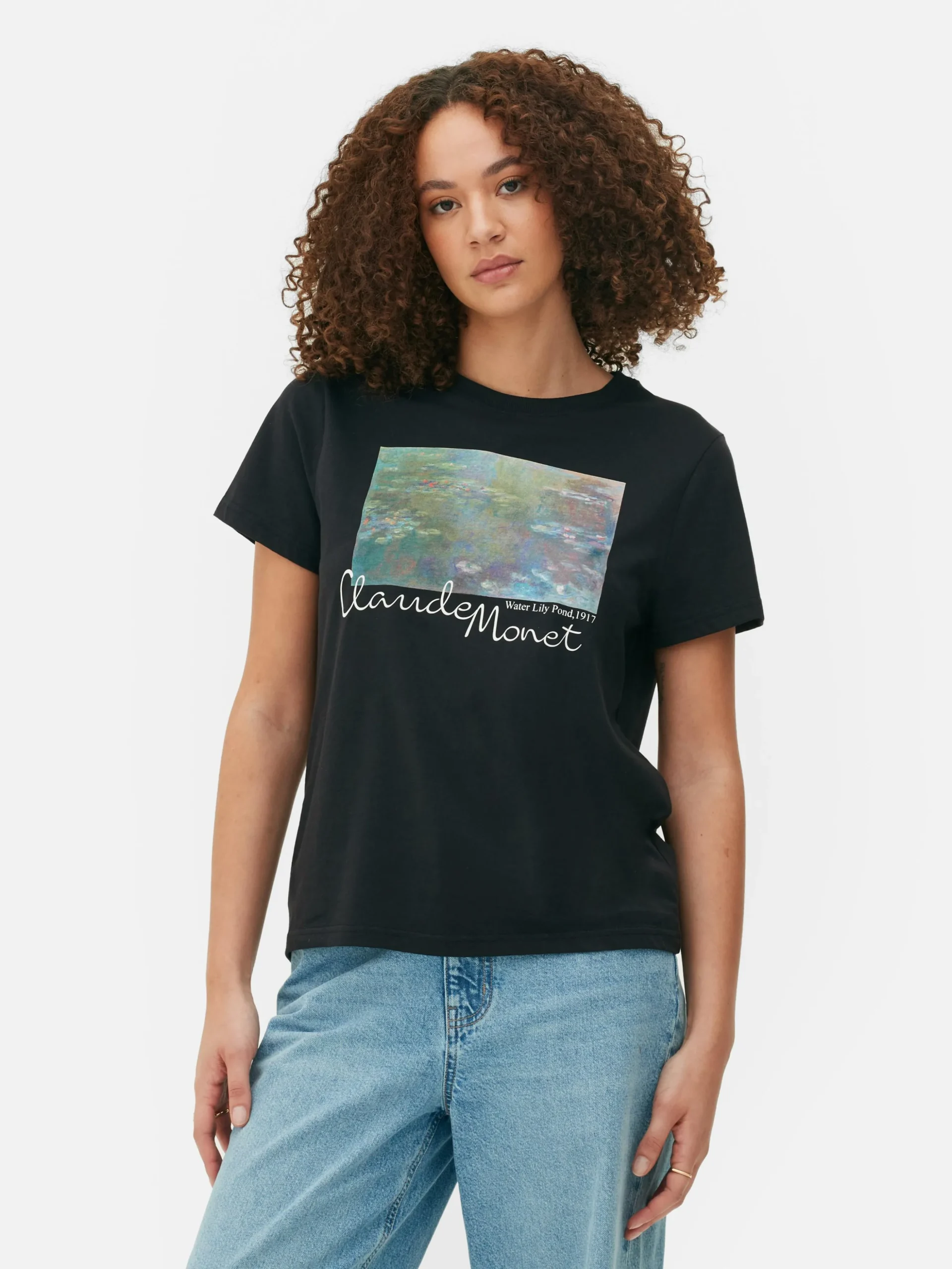 Camiseta De Manga Corta De Claude Monet
