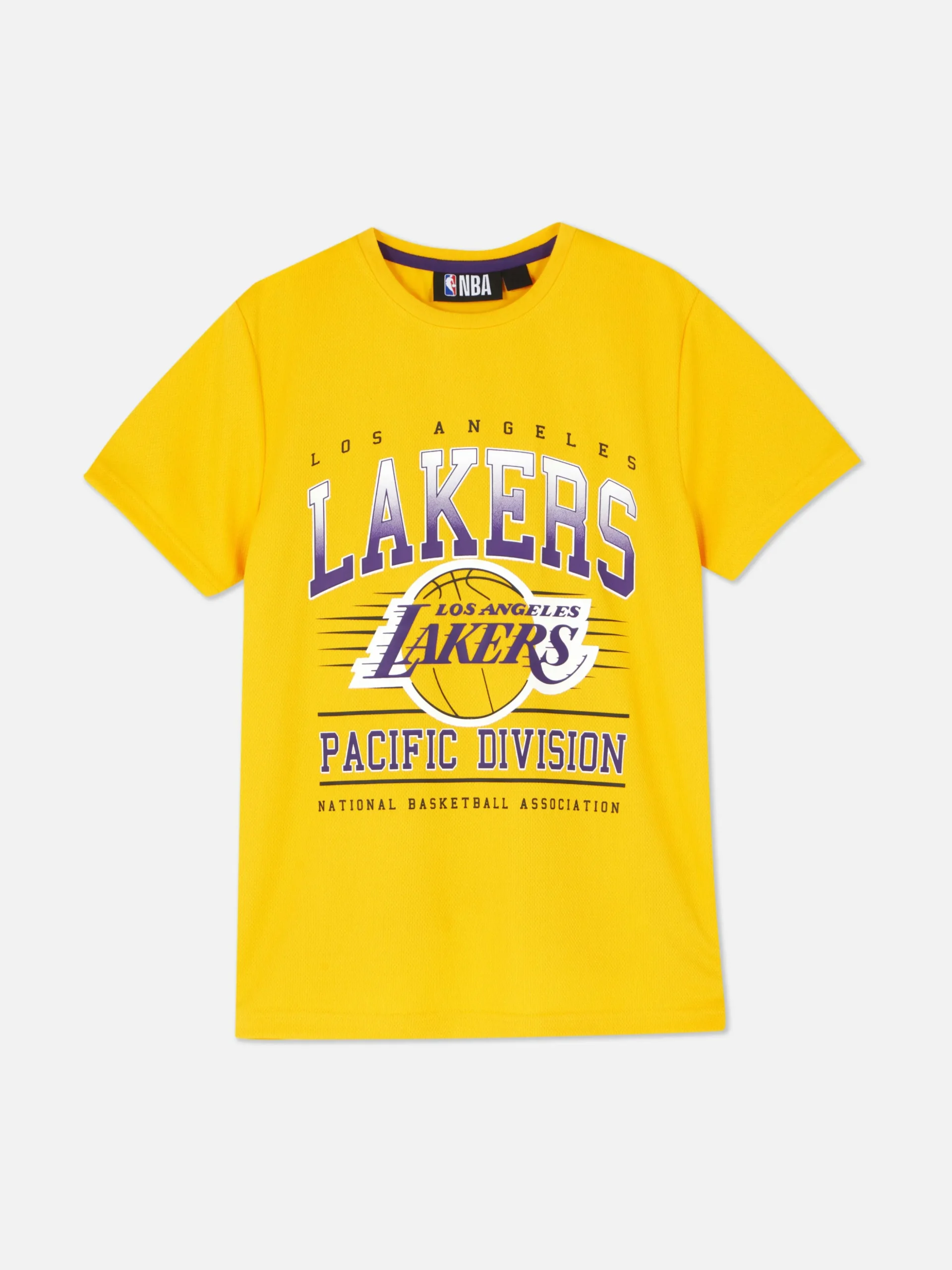 Camiseta De Manga Corta De Los Angeles Lakers