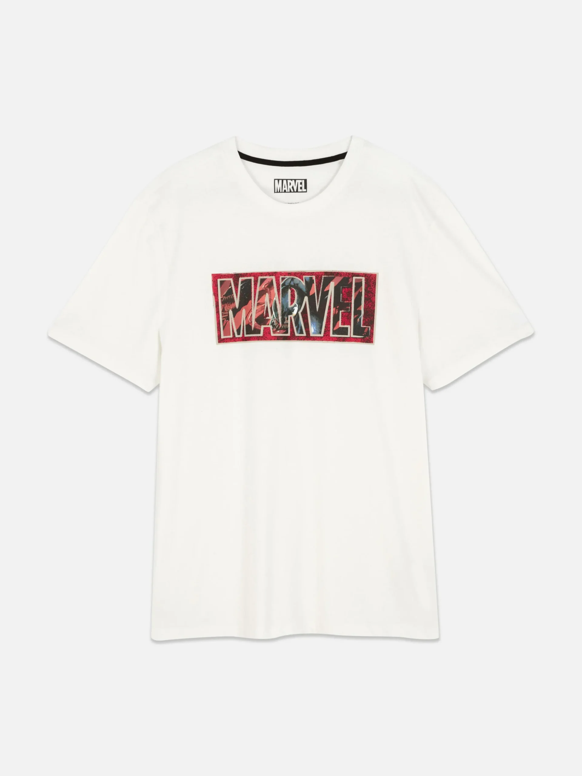 Camiseta De Manga Corta Gráfica De MARVEL
