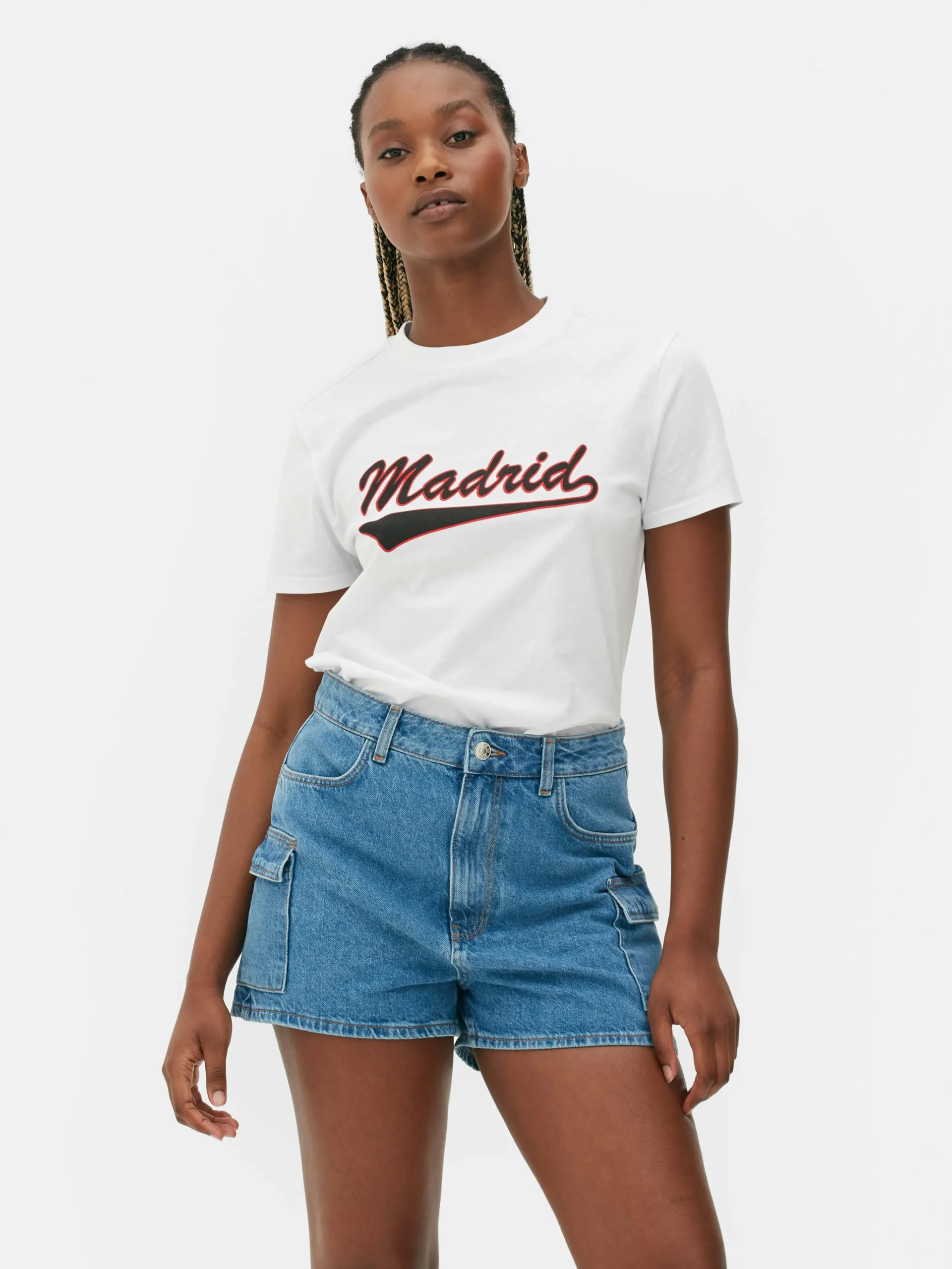 Camiseta De Manga Corta «Madrid»