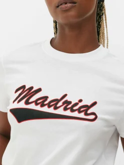 Camiseta De Manga Corta «Madrid»