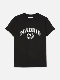 Camiseta De Manga Corta «Madrid»