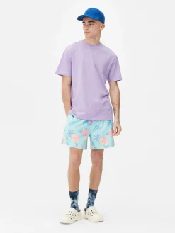 Camiseta De Manga Corta Y Cuello Redondo