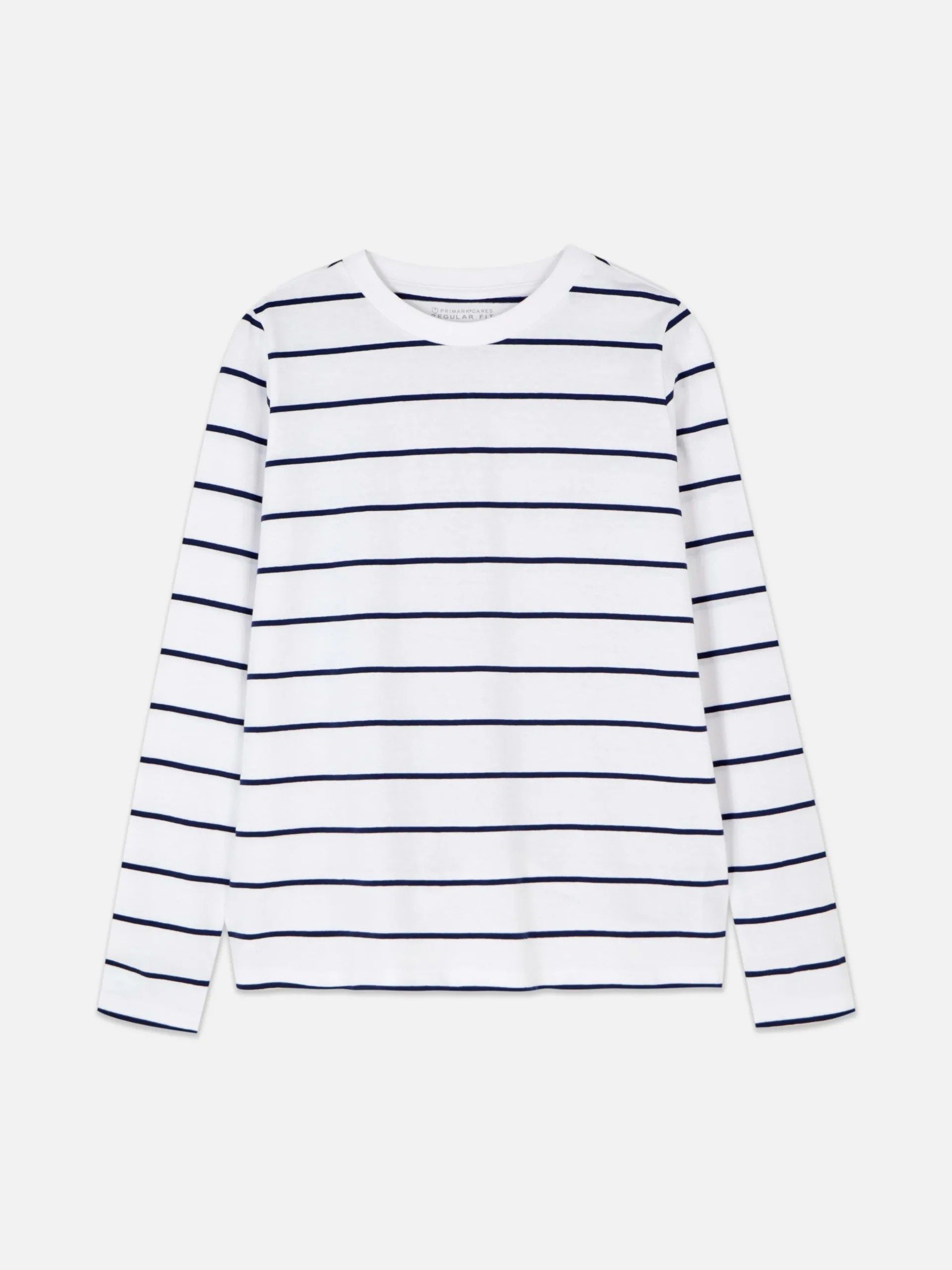 Camiseta De Manga Larga A Rayas