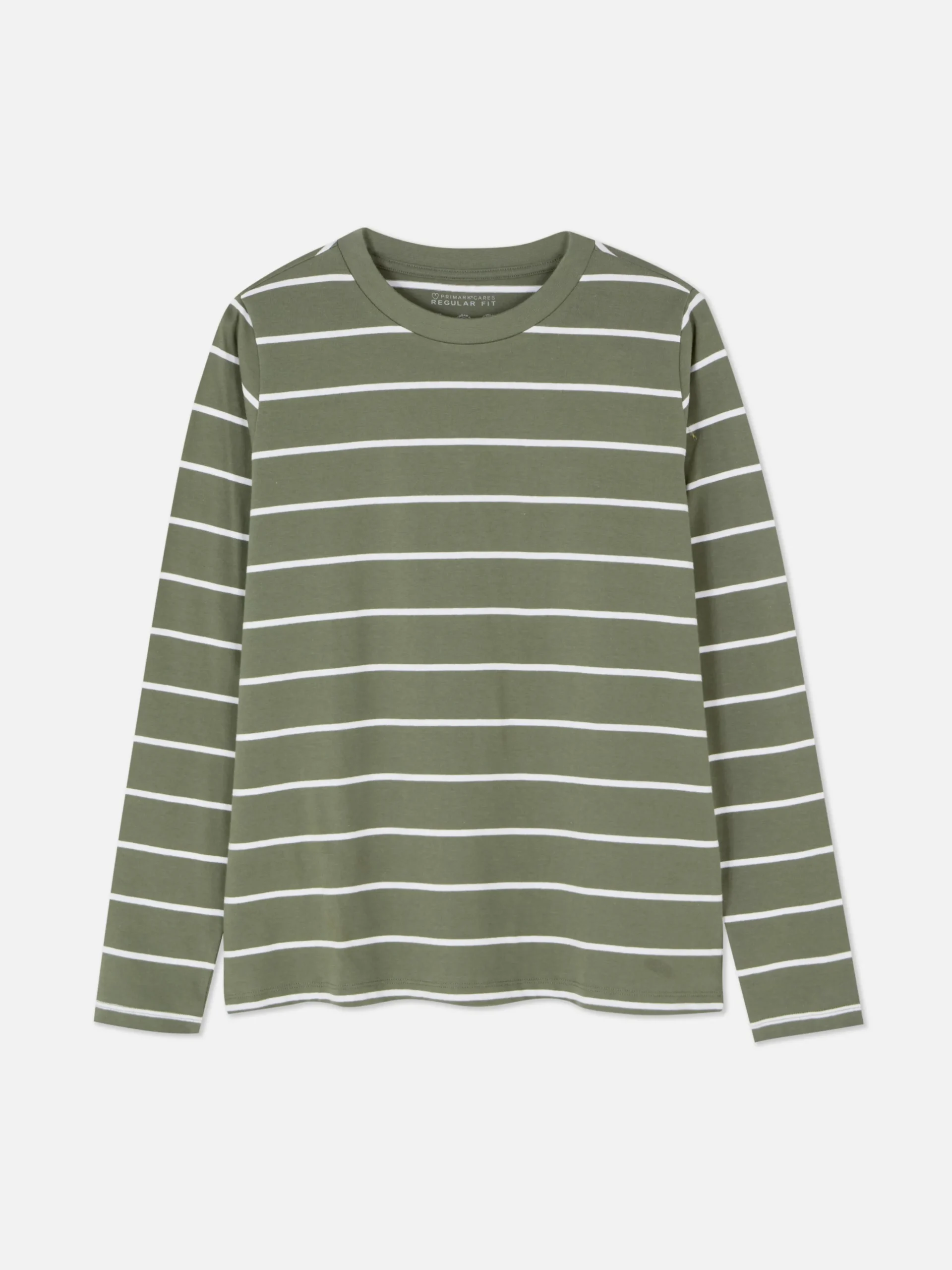 Camiseta De Manga Larga A Rayas