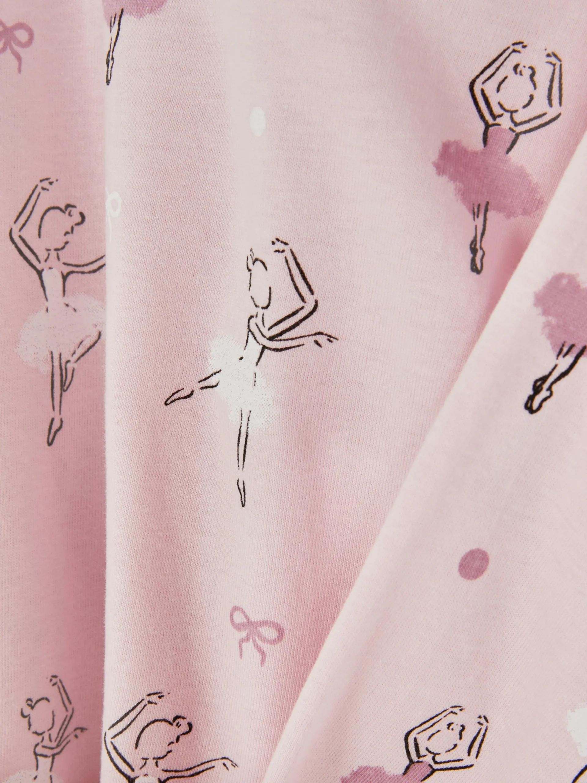 Camiseta De Manga Larga Con Gráfico De Ballet