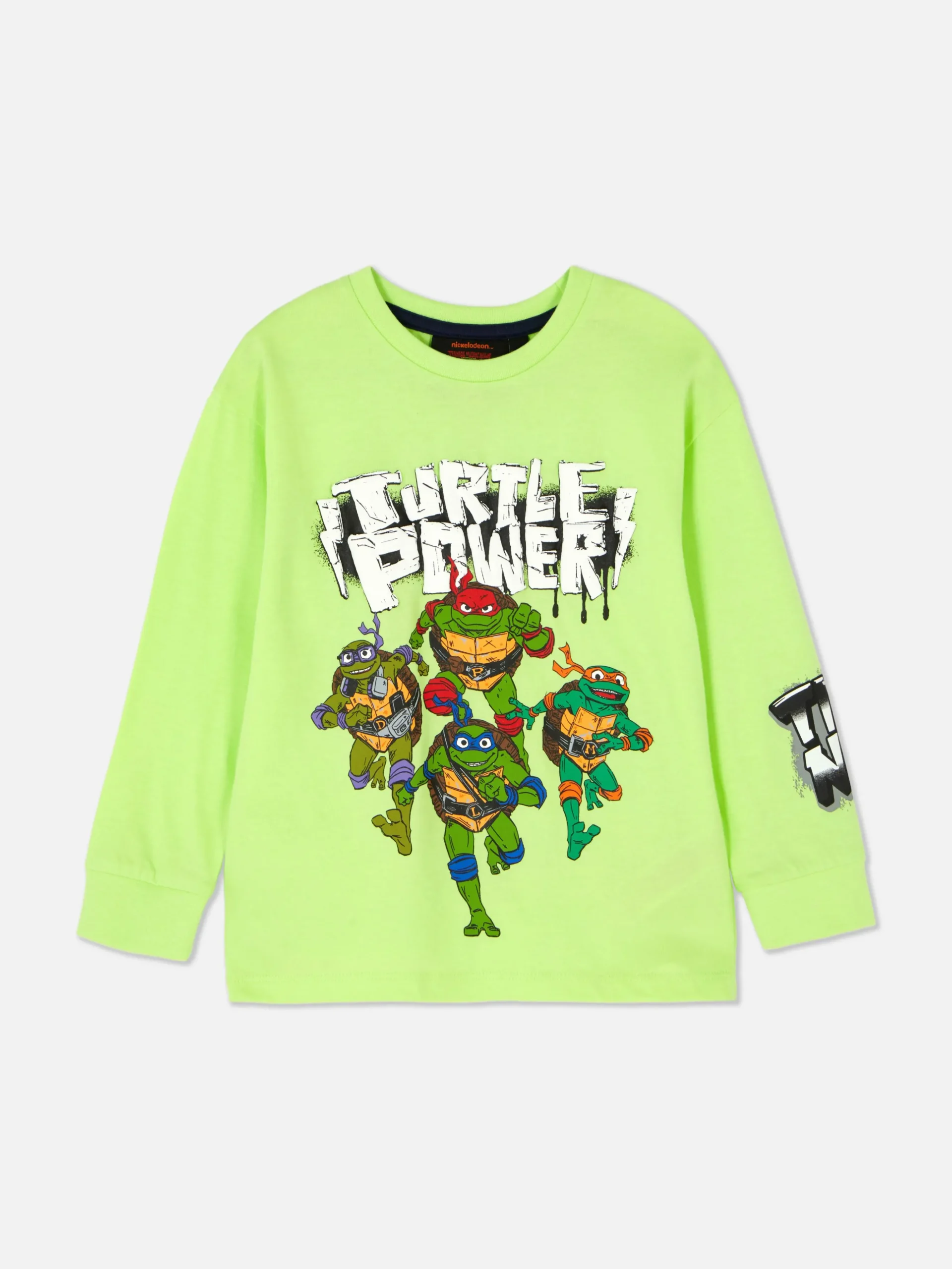 Camiseta De Manga Larga De Las Tortugas Ninja