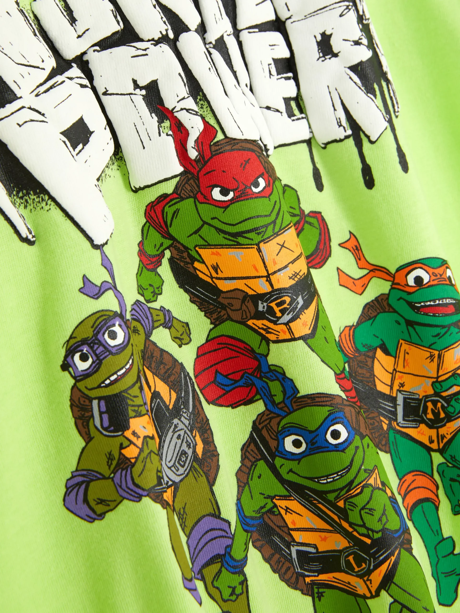 Camiseta De Manga Larga De Las Tortugas Ninja