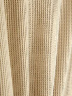 Camiseta De Manga Larga Y Textura Gofrada