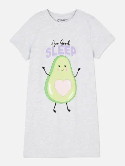 Camiseta De Pijama Con Aguacate