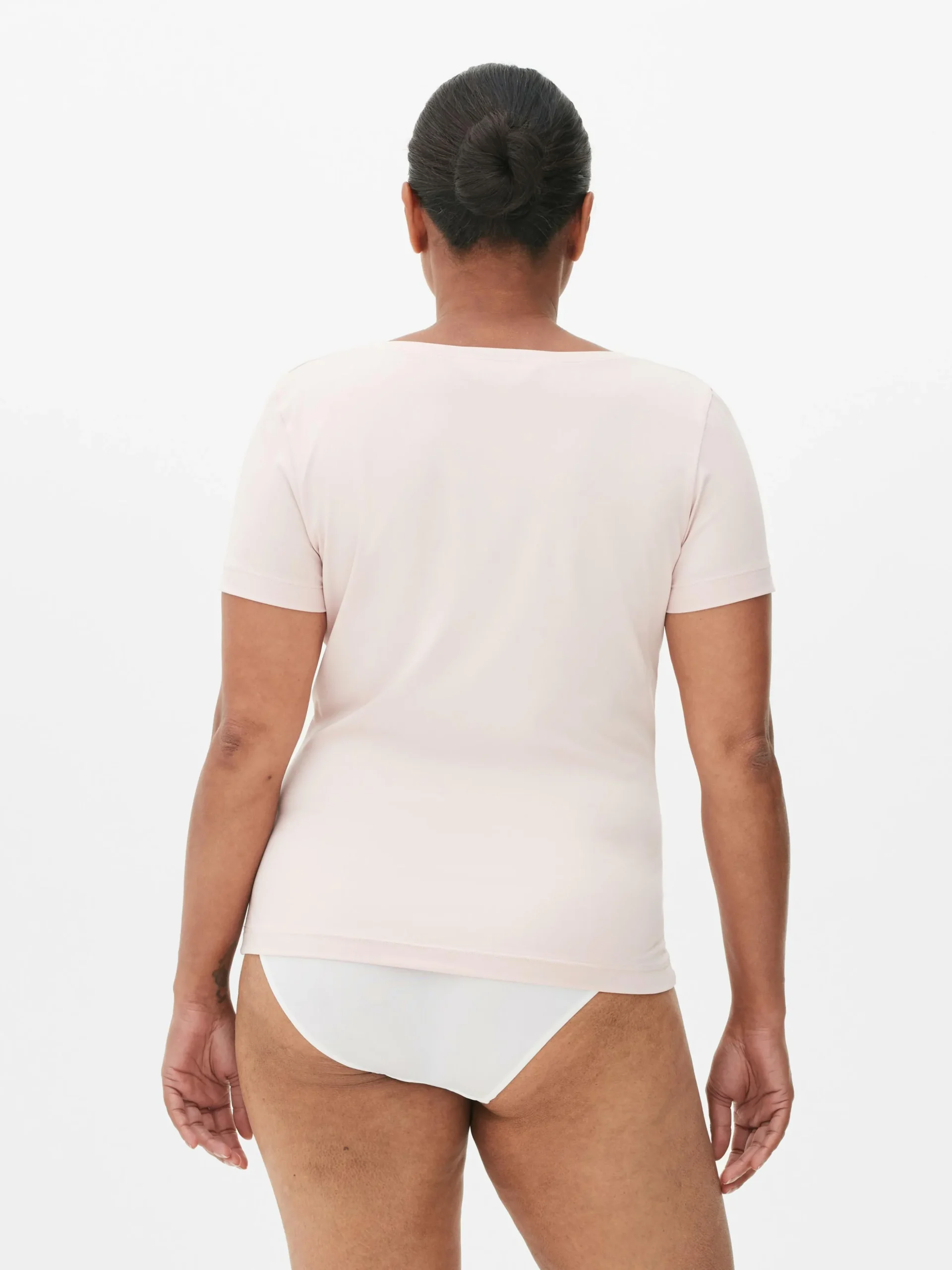 Camiseta De Pijama Con Escote Amplio Para La Menopausia