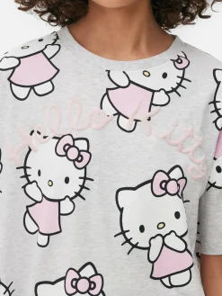 Camiseta De Pijama De Hello Kitty