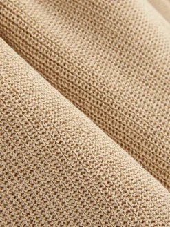 Camiseta De Punto De Cuello Redondo