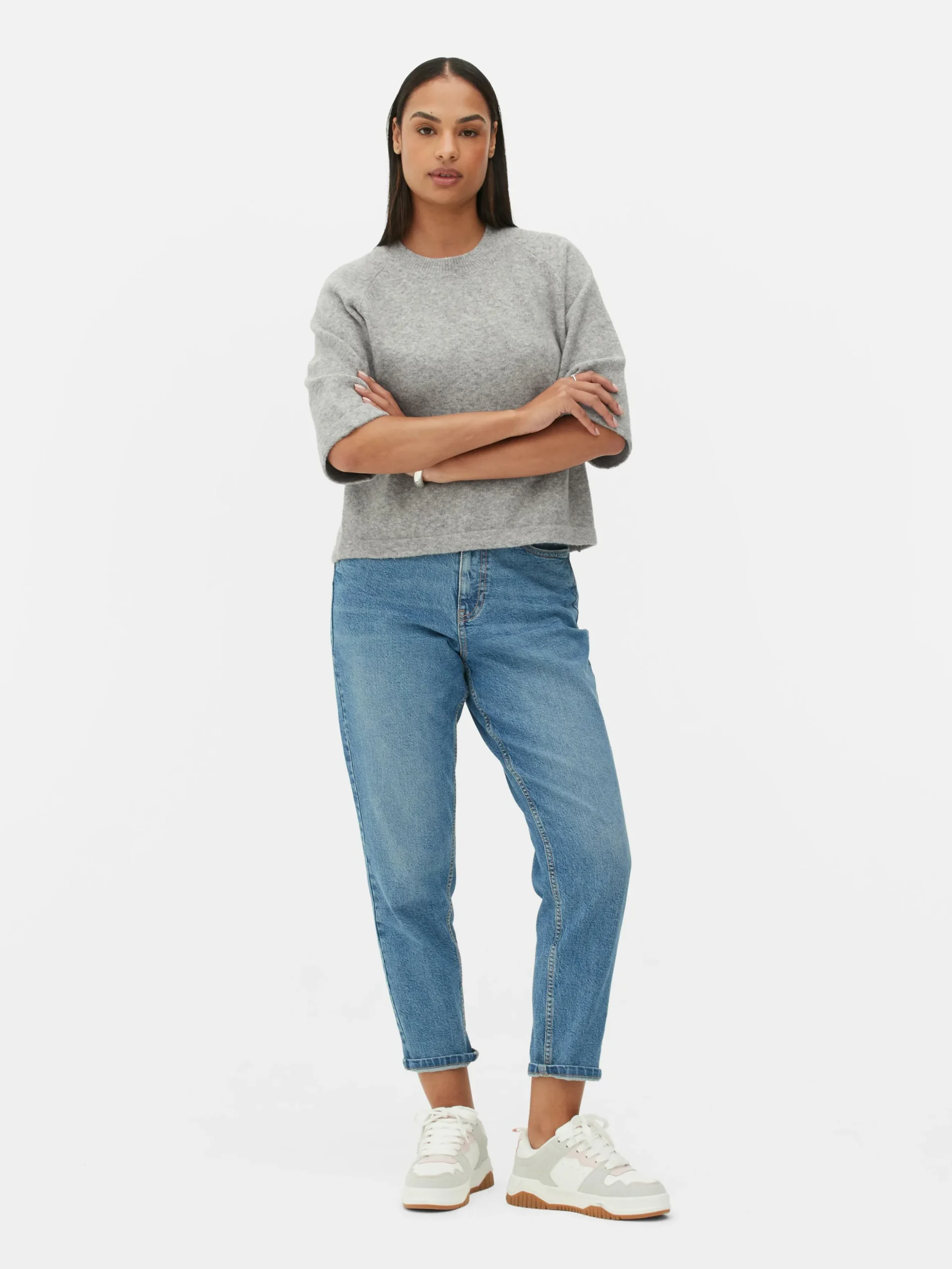 Camiseta De Punto Y Corte Cuadrado