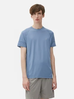 Camiseta Deportiva Con Cuello Redondo