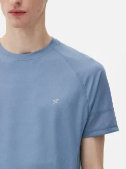 Camiseta Deportiva Con Cuello Redondo