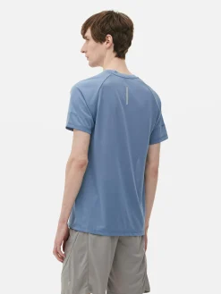 Camiseta Deportiva Con Cuello Redondo