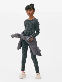 Camiseta Deportiva Con Estampado De Leopardo