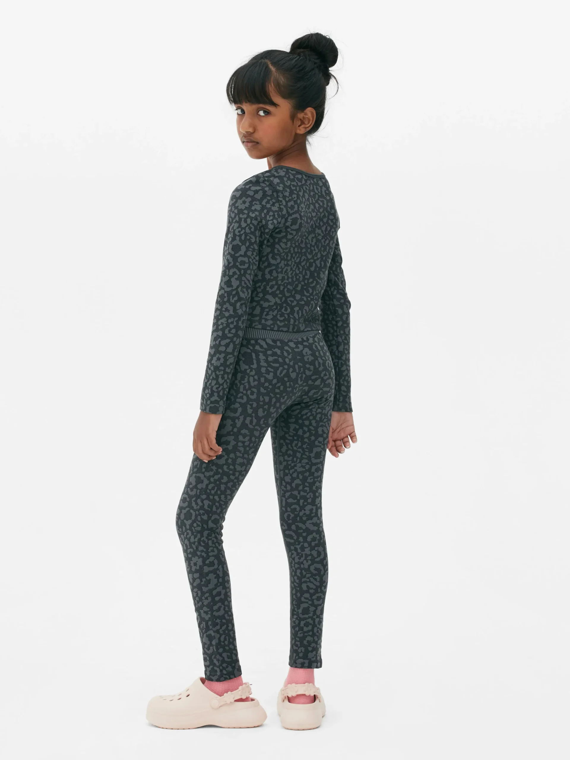 Camiseta Deportiva Con Estampado De Leopardo