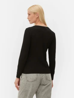 Camiseta Elástica De Manga Larga