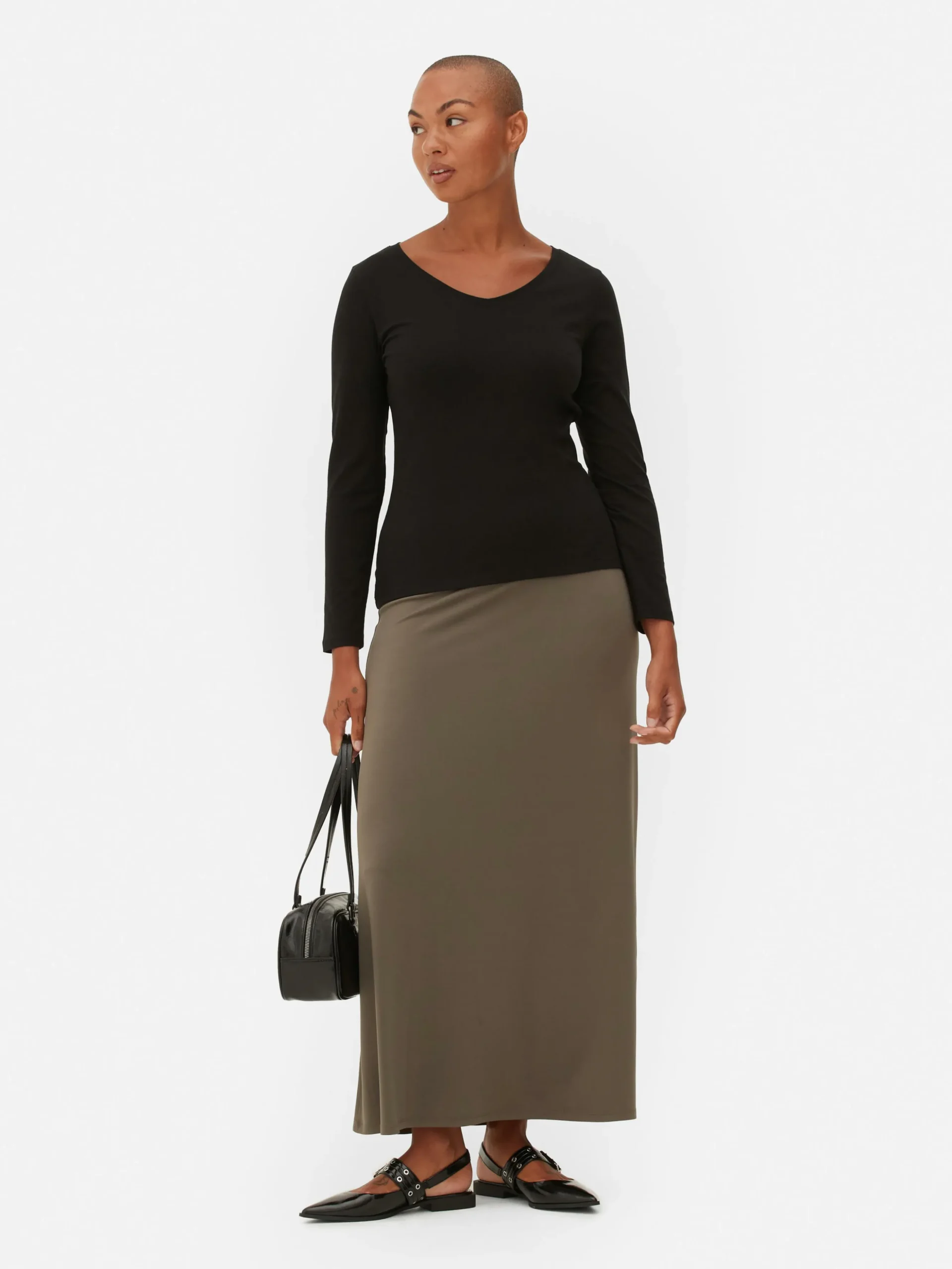 Camiseta Elástica De Manga Larga