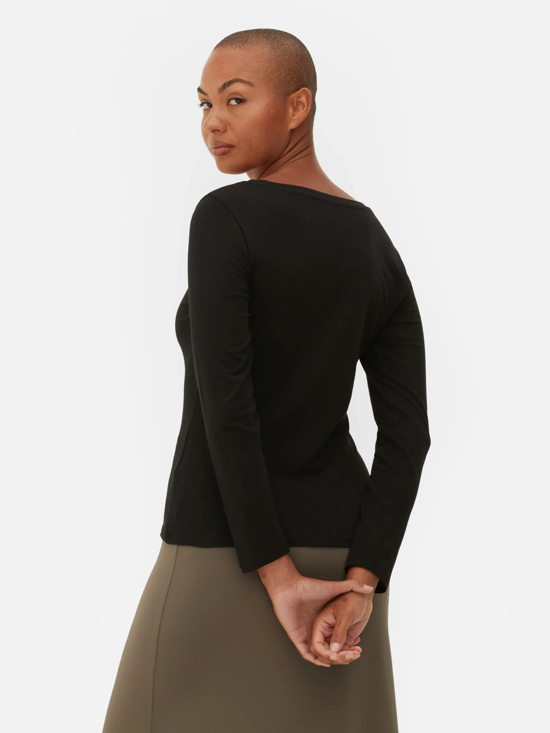 Camiseta Elástica De Manga Larga