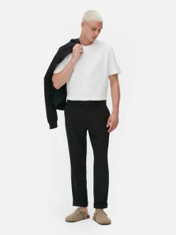 Camiseta En Tejido Otomán Acanalado