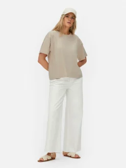 Camiseta Extragrande De Corte Cuadrado