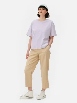 Camiseta Extragrande De Corte Cuadrado