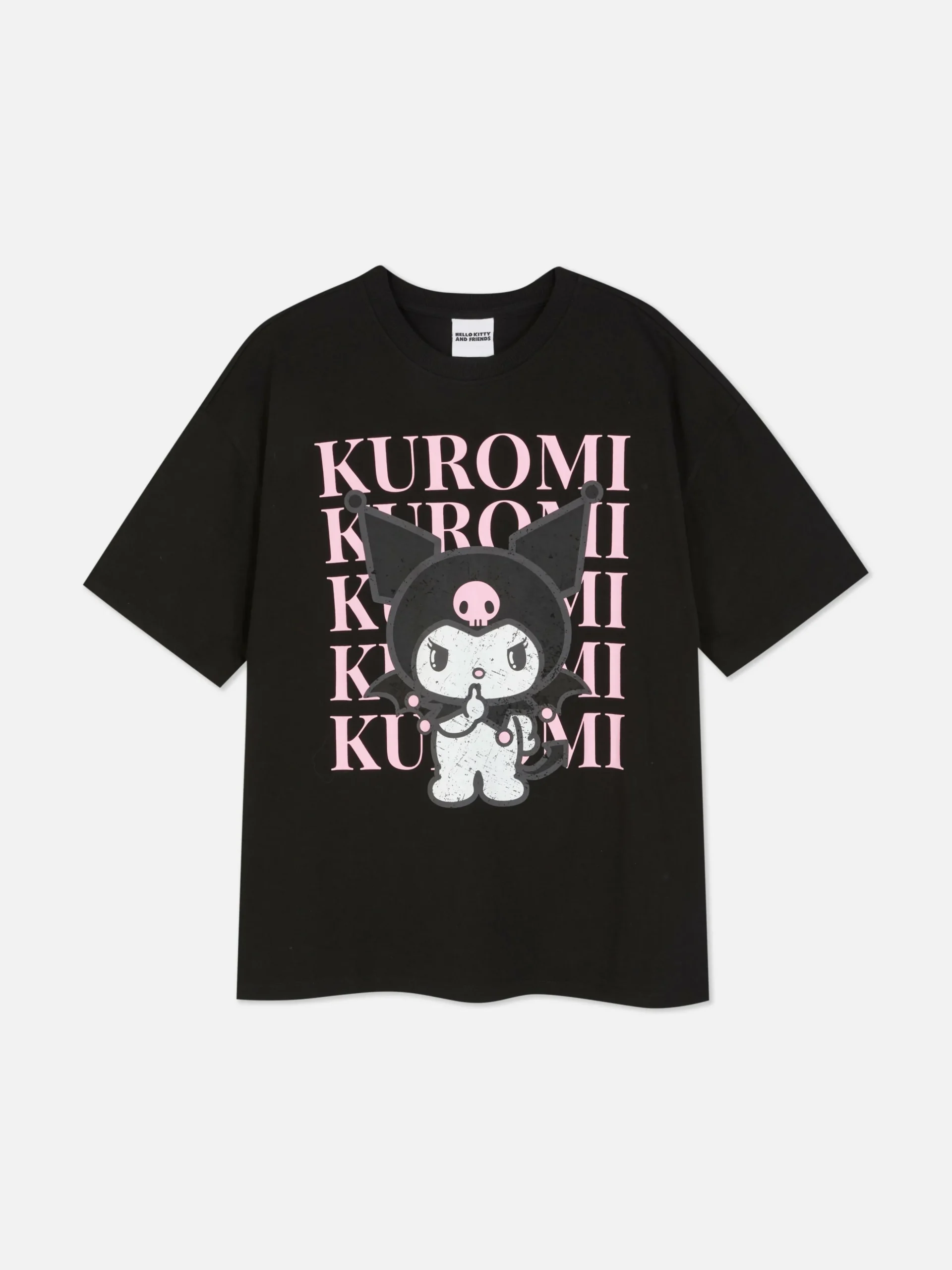 Camiseta Extragrande De Kuromi De Hello Kitty