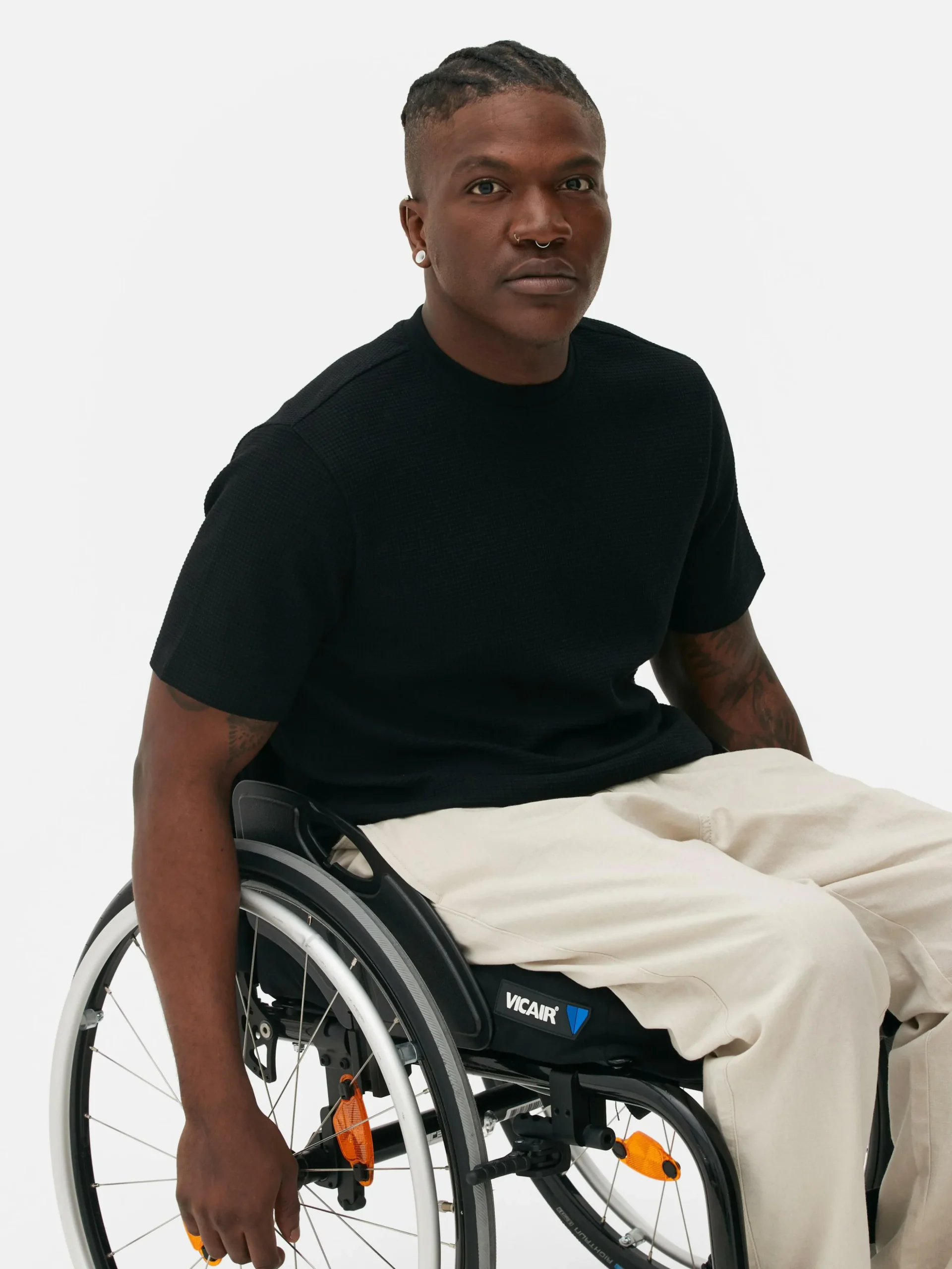 Camiseta Gofrada De Cuello Redondo