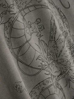 Camiseta Gráfica De Manga Corta De Dragon Ball Z