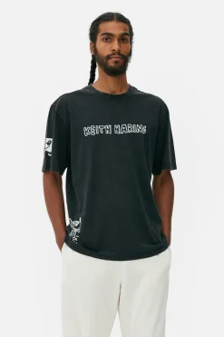 Camiseta Lavada Al ácido De Mickey Mouse De Disney