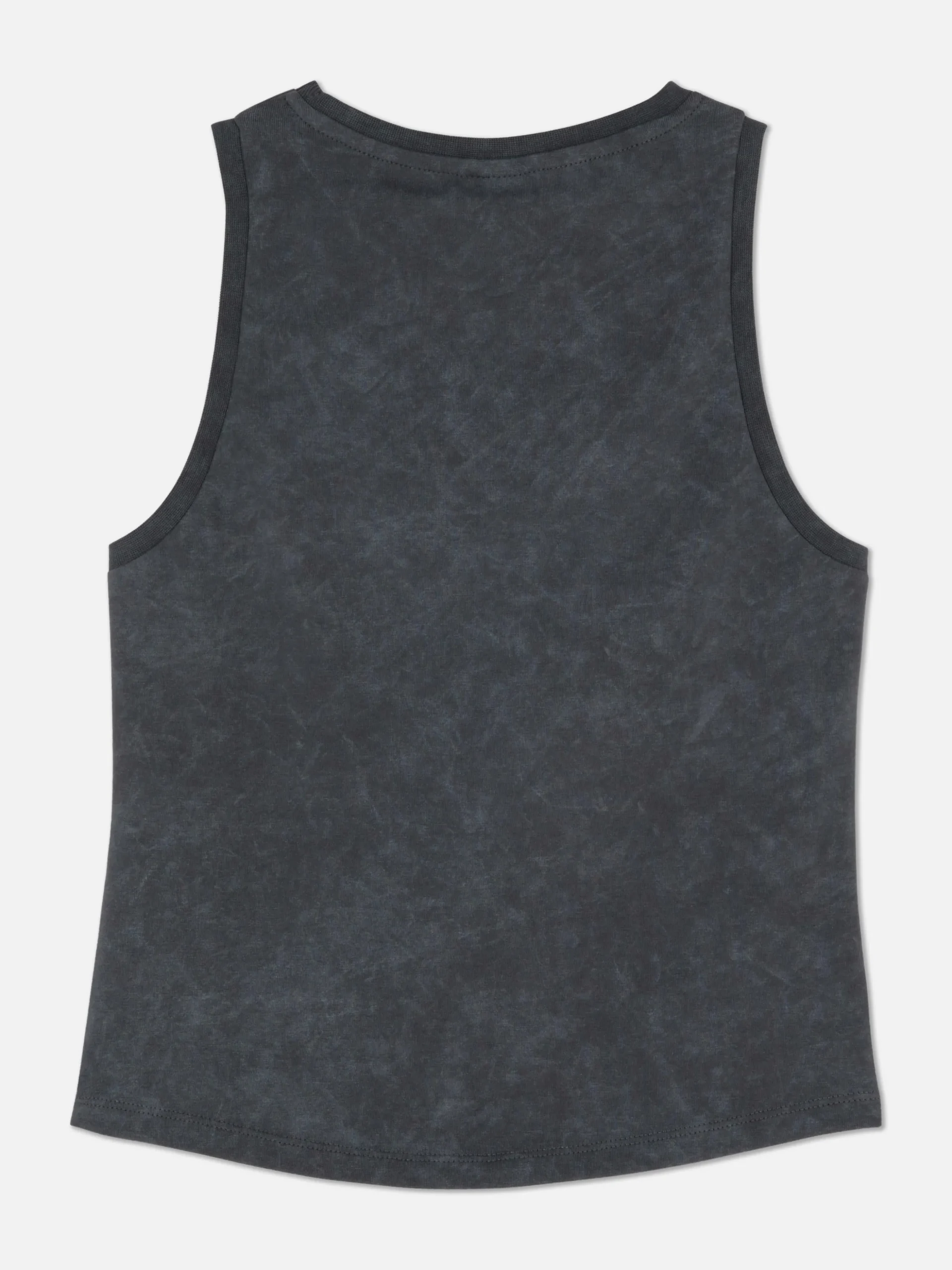 Camiseta Sin Mangas Con Lavado ácido De Nirvana