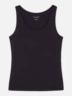 Camiseta Sin Mangas De Escote Amplio