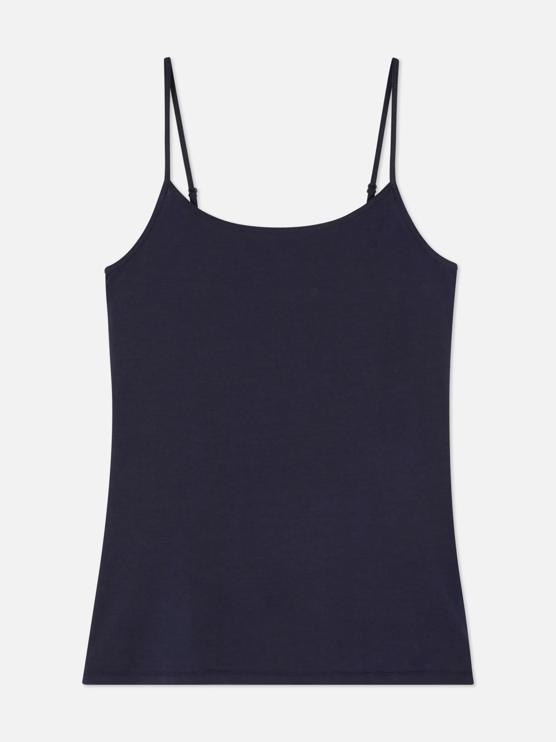 Camiseta Sin Mangas Elástica De Algodón