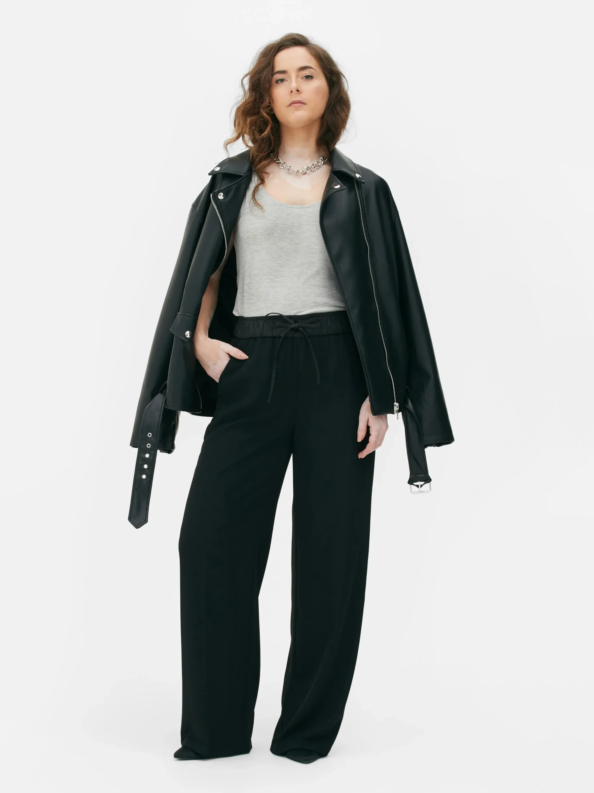 Camiseta Sin Mangas Elástica Con Escote Amplio