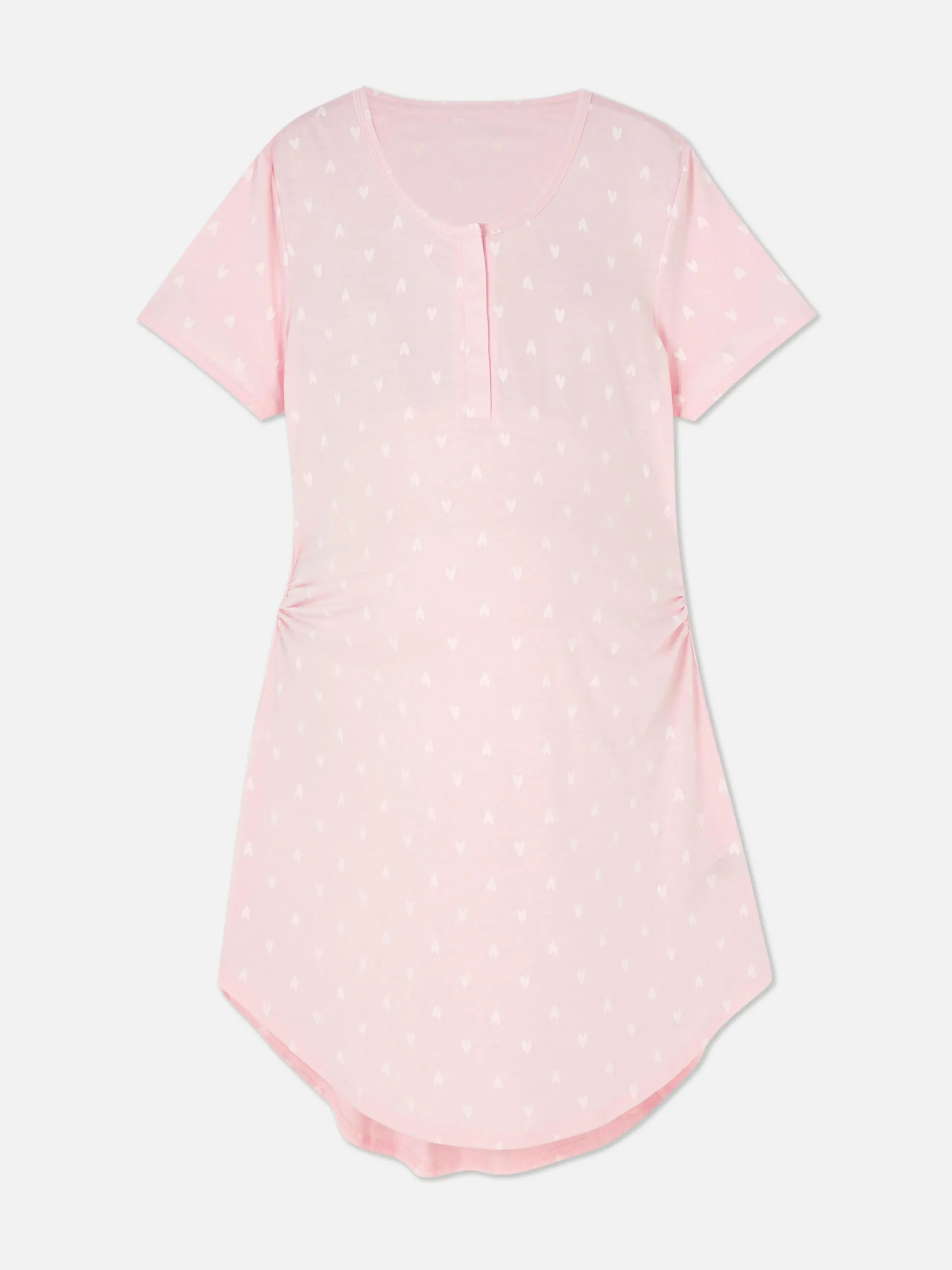 Camisón De Premamá Con Botones A Presión