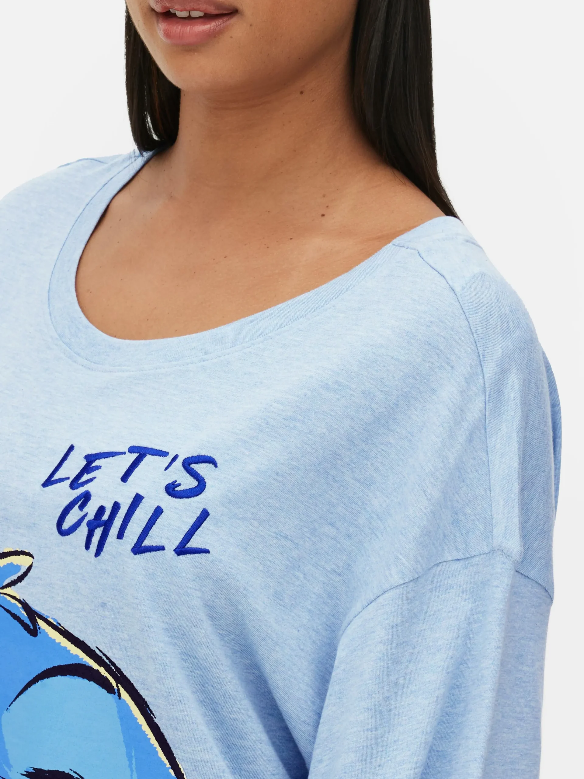 Camisón De Stitch Y Scrump De Disney